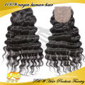 Hot sale 5a grade cheap brazilian real hair Silk Closure